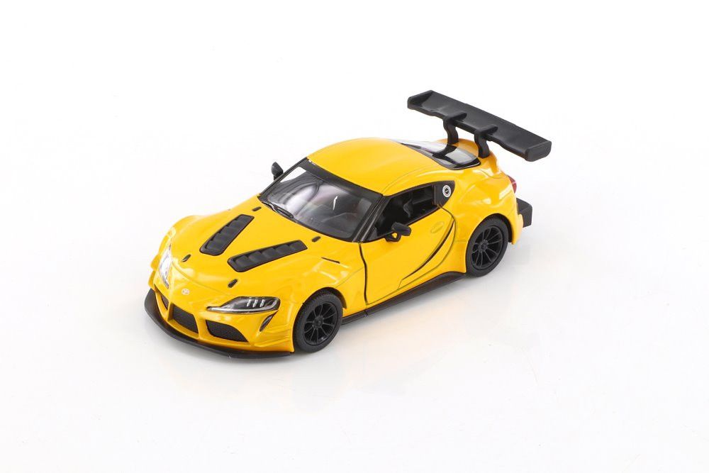KINSMART Toyota GR Supra Racing Concept 1:36 yellow