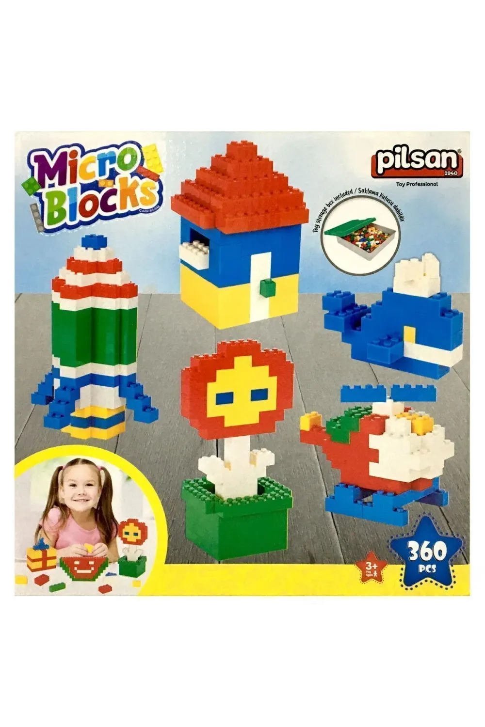 Микро коцки 360 парчиња