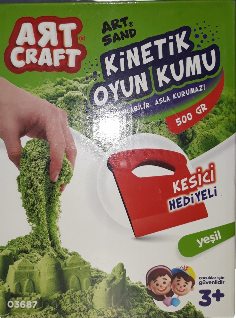 Кинетички песок колор 500г