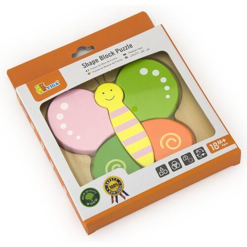 ВИГА дрвена сложувалка Пеперутка