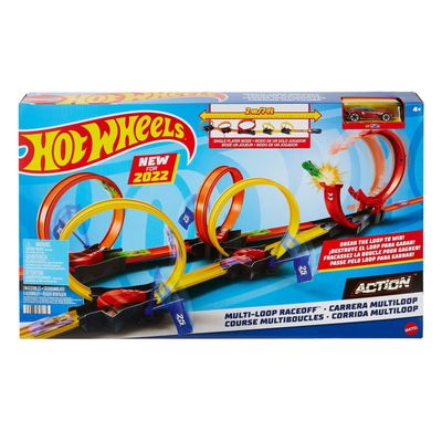 Hot Wheels ® Multi-Loop Race Off Playset