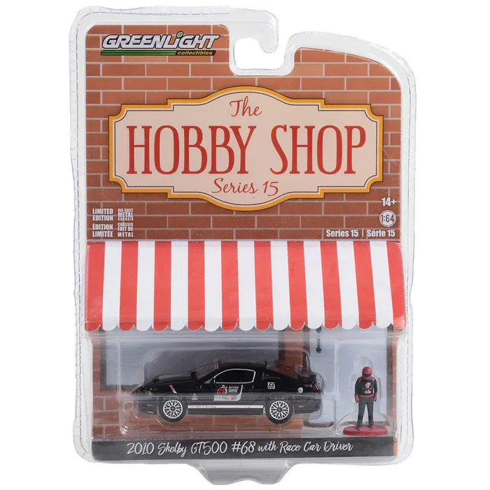 1:64 Shelby GT500 #68 2010 - OPTIMA Ultimate Street Car Invitational with Race Car Driver