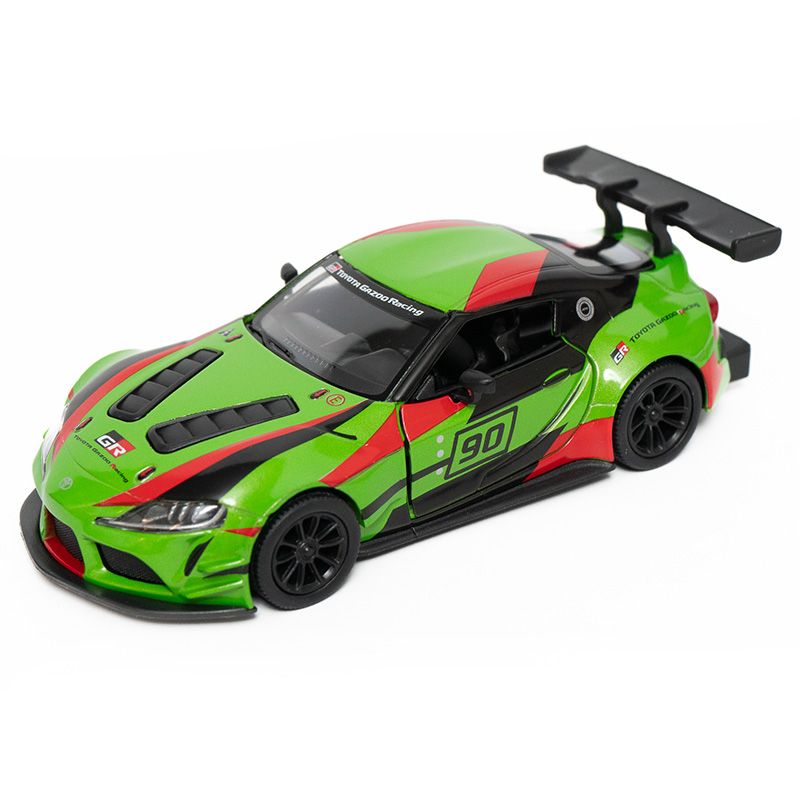 KINSMART Toyota GR Supra Racing Concept printing 1:36 green