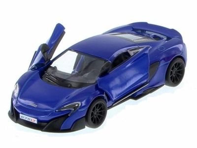 KINSMART McLaren 675LT 1:36  blue