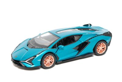 KINSMART Lamborghini Sian FKP 37 1:40 blue