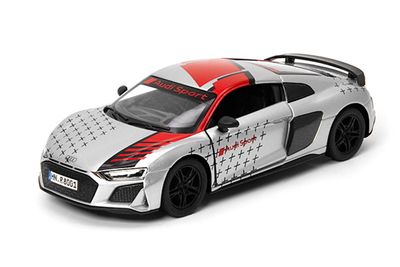 KINSMART 2020 Audi R8 Coupe (Livery Edition) 1:36 grey