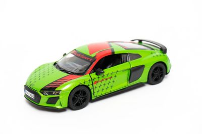 KINSMART 2020 Audi R8 Coupe (Livery Edition) 1:36 green