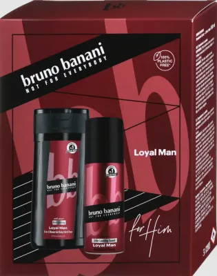 BRUNO BANANI LOYAL MAN Deodorant Spray 150ml + Shower Gel 250ml