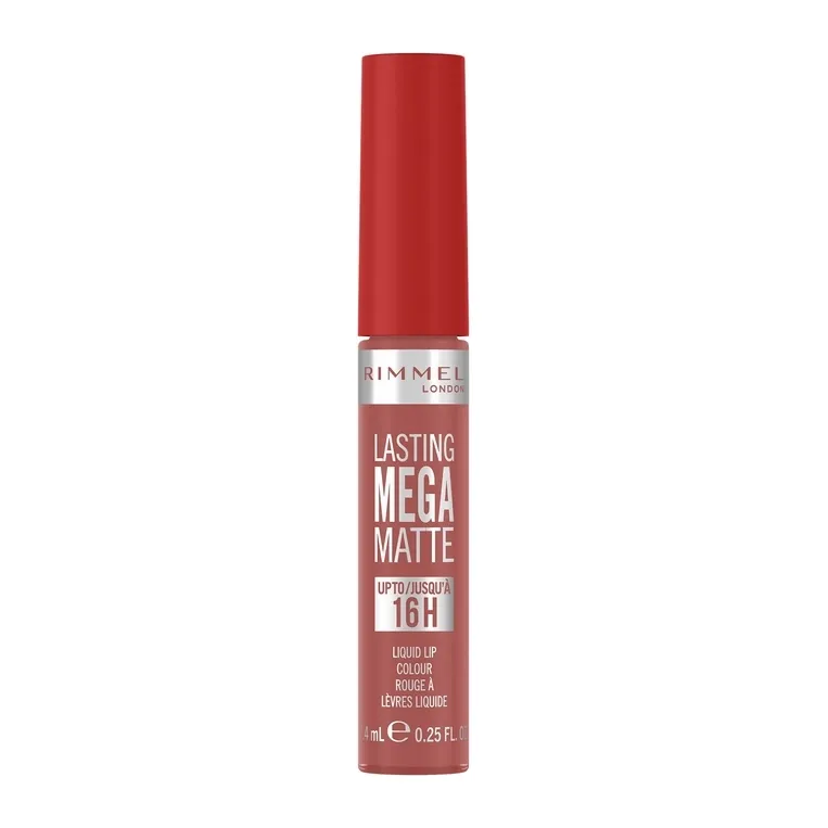 RIMMEL Lasting Mega Matte 200 Pink Blink течен кармин за усни