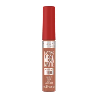 RIMMEL Lasting Mega Matte 700 Be My Baby течен кармин за усни