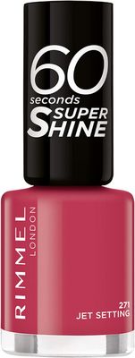 RIMMEL 60 Seconds Super Shine Nail Polish 271 Jet Setting лак за нокти