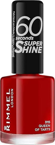 RIMMEL 60 Seconds Super Shine Nail Polish 315 Queen of Tarts лак за нокти