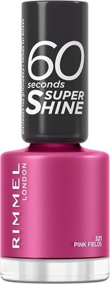 RIMMEL 60 Seconds Super Shine Nail Polish 321 Pink Fiels лак за нокти
