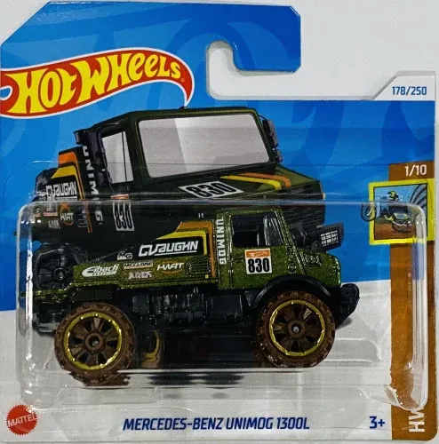 Hot Wheels &#39;89 MERCEDES-BENZ UNIMOG 1300L