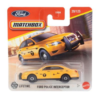 Matchbox FORD POLICE INTERCEPTOR
