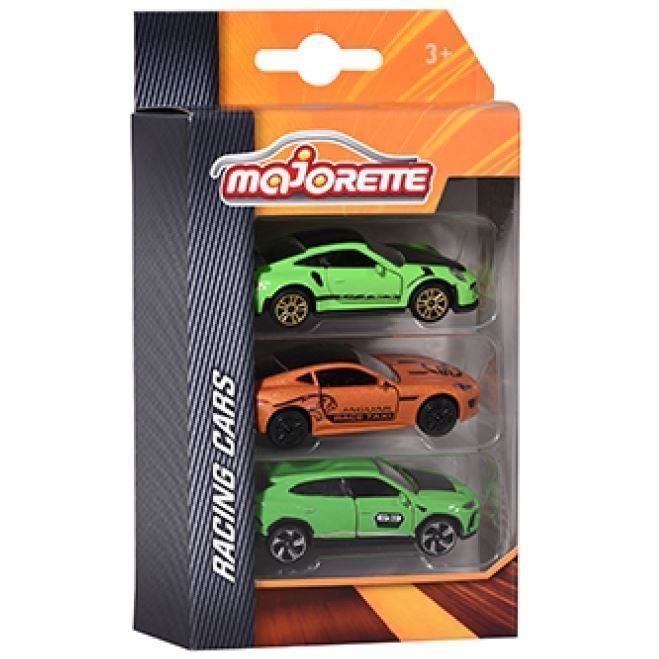 MAJORETTE Racing Cars 3-pack