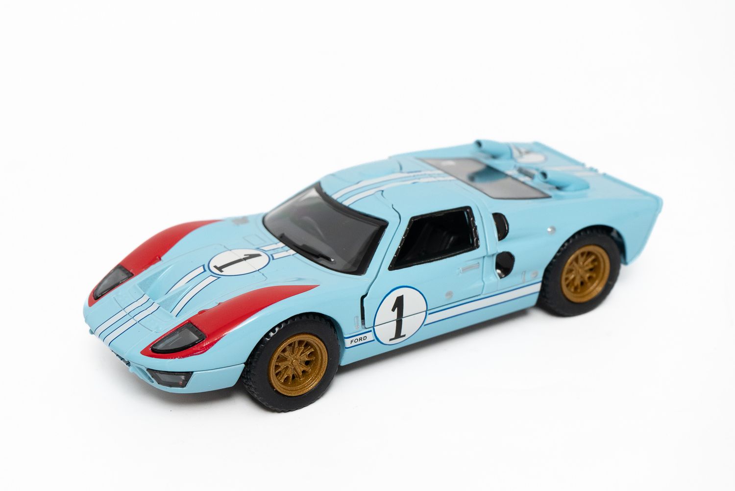 KINSMART 1966 Ford GT40 MKII Heritage Edition 1:36 white