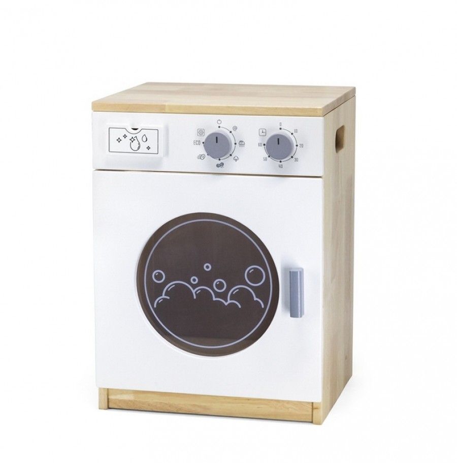 ДРВЕНА ИГРАЧКА МАШИНА ЗА ПЕРЕЊЕ VIGA