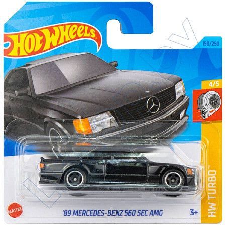 Hot Wheels &#39;89 MERCEDES-BENZ 560 SEC AMG