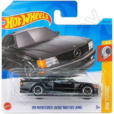 Hot Wheels &#39;89 MERCEDES-BENZ 560 SEC AMG
