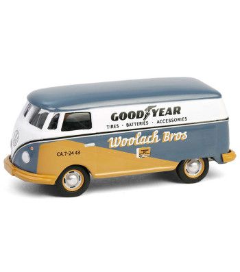 164 1964 Volkswagen Panel Van - Goodyear Solid Pack - Club Vee-Dub Series 20 - GreenLight