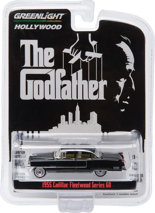 1:64 The Godfather (1972) - 1955 Cadillac Fleetwood Series 60 Special Solid Pack