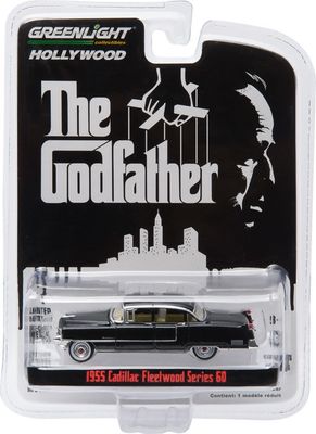 1:64 The Godfather (1972) - 1955 Cadillac Fleetwood Series 60 Special Solid Pack
