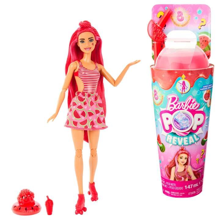 Barbie Pop Reveal Fruit Series Watermelon Crush