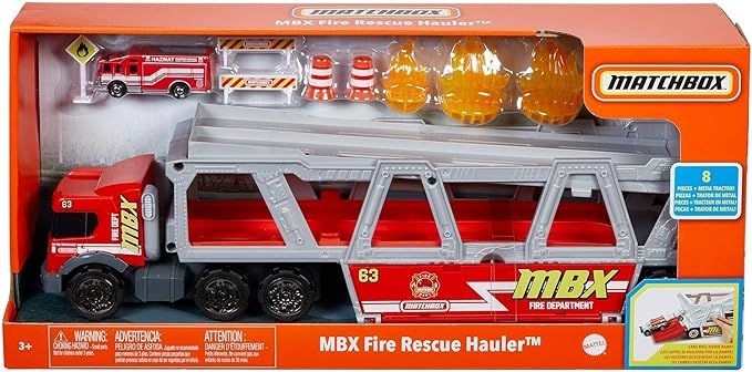 Matchbox Fire Rescue Hauler