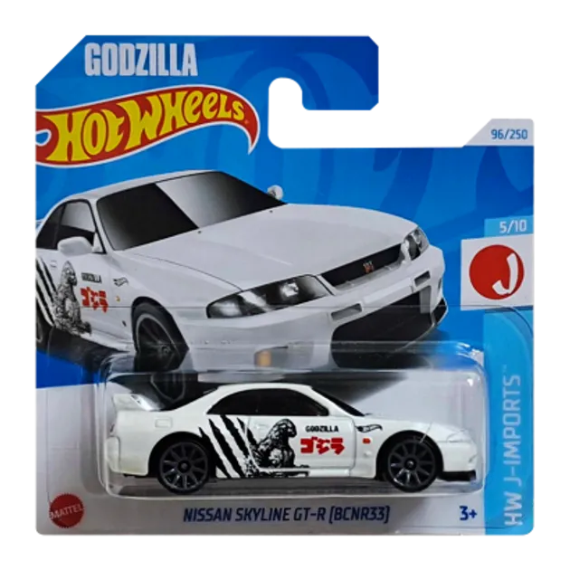 Hot Wheels NISSAN SKYLINE GT-R (BCNR33)