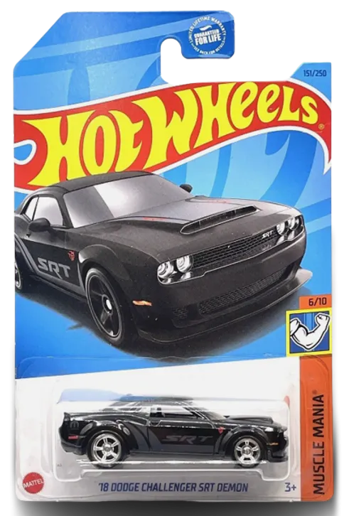 Hot Wheels '18 DODGE CHALLENGER SRT DEMON