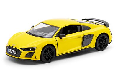 KINSMART 2020 Audi R8 Coupe 1:36 yellow