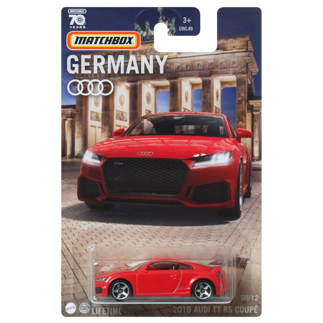 MATCHBOX BEST OF GERMANY 2019 AUDI TT RS COUPÉ