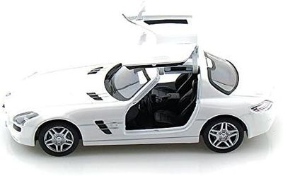 KINSMART Mercedes-Benz SLS AMG 1:36 white