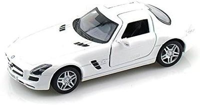 KINSMART Mercedes-Benz SLS AMG 1:36 white