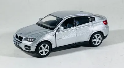 KINSMART BMW X6 1:38 silver