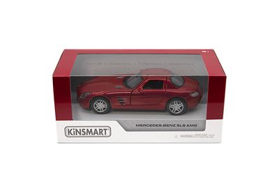 KINSMART Mercedes-Benz SLS AMG 1:36 red