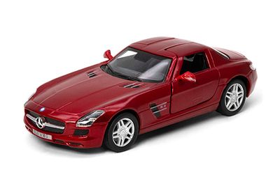KINSMART Mercedes-Benz SLS AMG 1:36 red