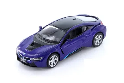 KINSMART BMW i8 1:36 purple