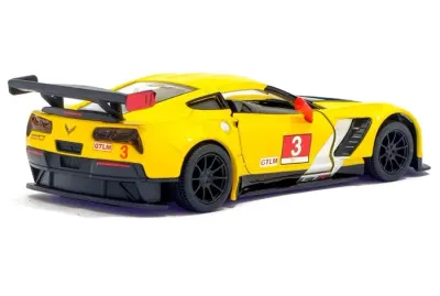 KINSMART 2016 Corvette C7.R Race Car 1:36 yellow