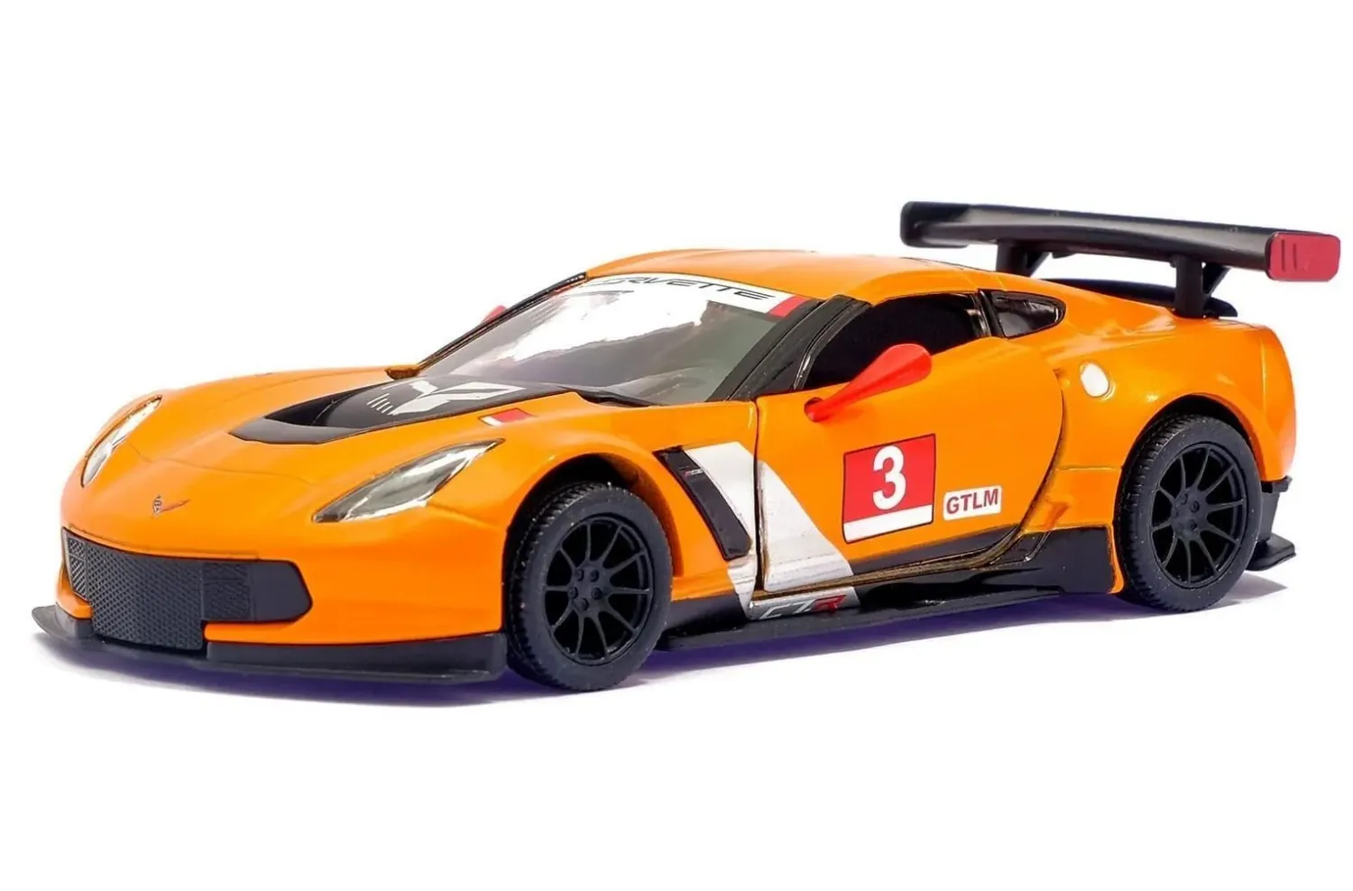 KINSMART 2016 Corvette C7.R Race Car 1:36 orange