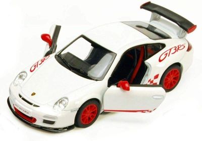 KINSMART 2010 Porsche 911 GST RS 1:36  white