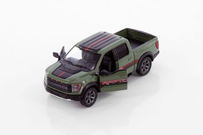 KINSMART 2022 Ford F-150 Raptor 1:46 green