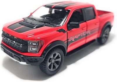 KINSMART 2022 Ford F-150 Raptor 1:46 red