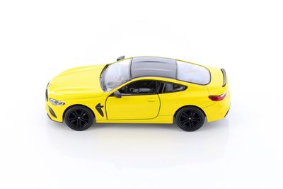 KINSMART BMW M8 Competition Coupe 1:38 yellow