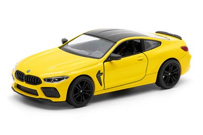 KINSMART BMW M8 Competition Coupe 1:38 yellow