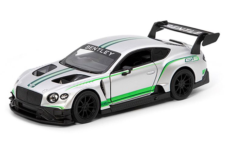 KINSMART Bentley Continental GT3 1:38 silver