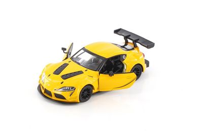 KINSMART Toyota GR Supra Racing Concept 1:36 yellow