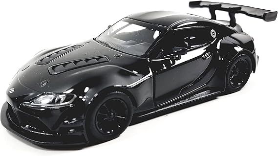 KINSMART Toyota GR Supra Racing Concept 1:36 black