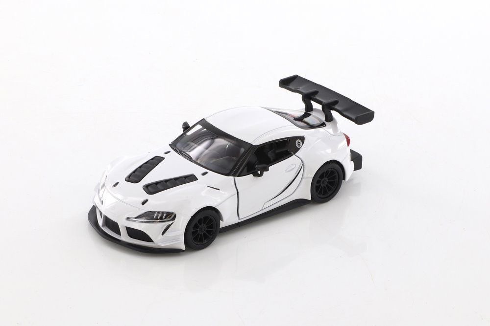 KINSMART Toyota GR Supra Racing Concept 1:36 white